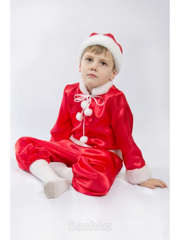 Карнавальний костюм Новий рік (червоний)